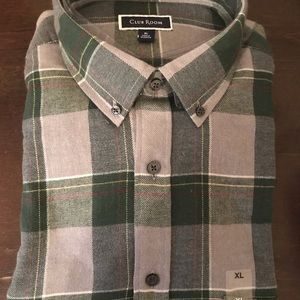 Clubroom XL Men’s Flannel Shirt. NWT